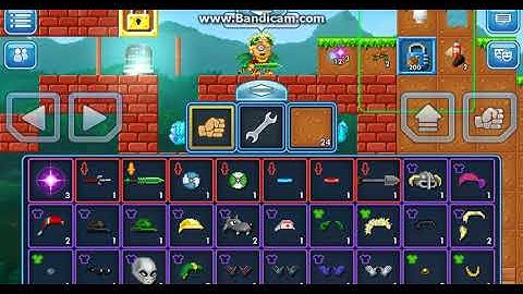 Pixel Worlds Red Scroll Noob Game Play -_-