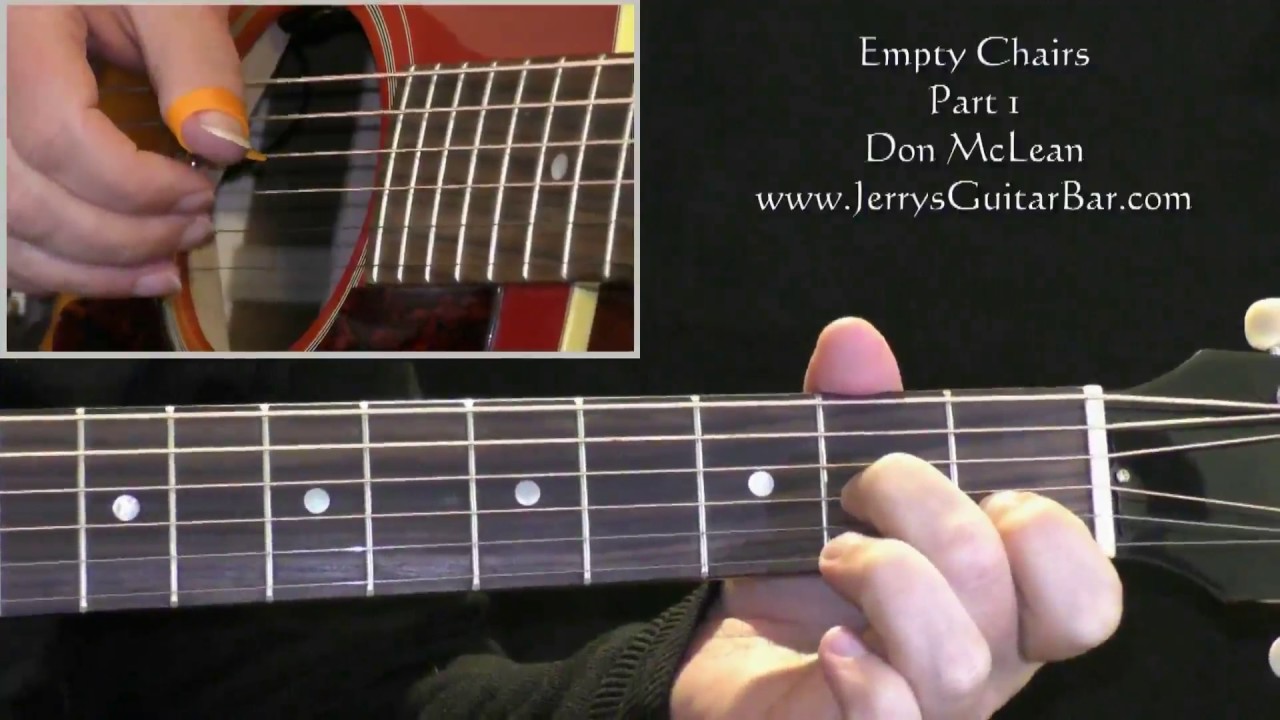 How To Play Don Mclean Empty Chairs Intro Only Youtube