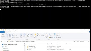 Keysight FieldFox Data Link Console Use