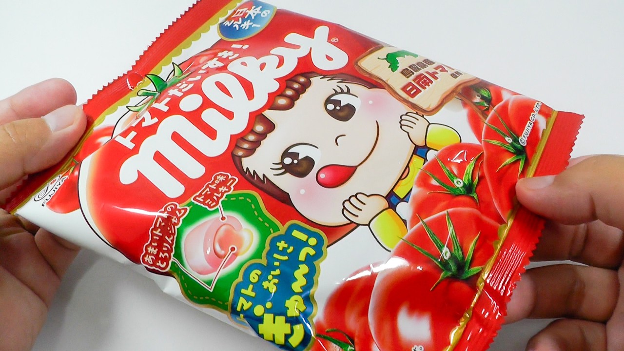 ミルキー トマトだいすき！ミルキー I love tomatoes! Milky - YouTube