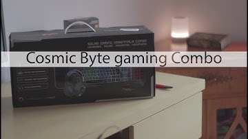 Cosmic Byte Solar gaming COMBO | Unboxing | Overview