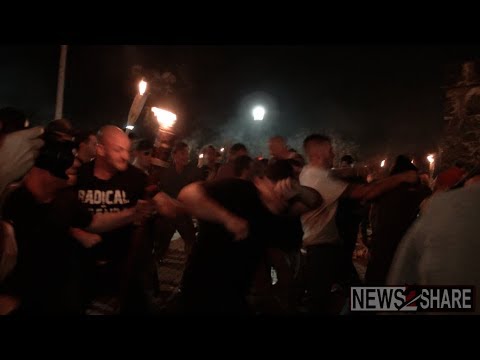fight and one arrest
