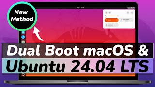 How To Dual Boot Ubuntu 24.04 & MacOS On MAC || Install NEW Ubuntu On MAC (INTEL ONLY)