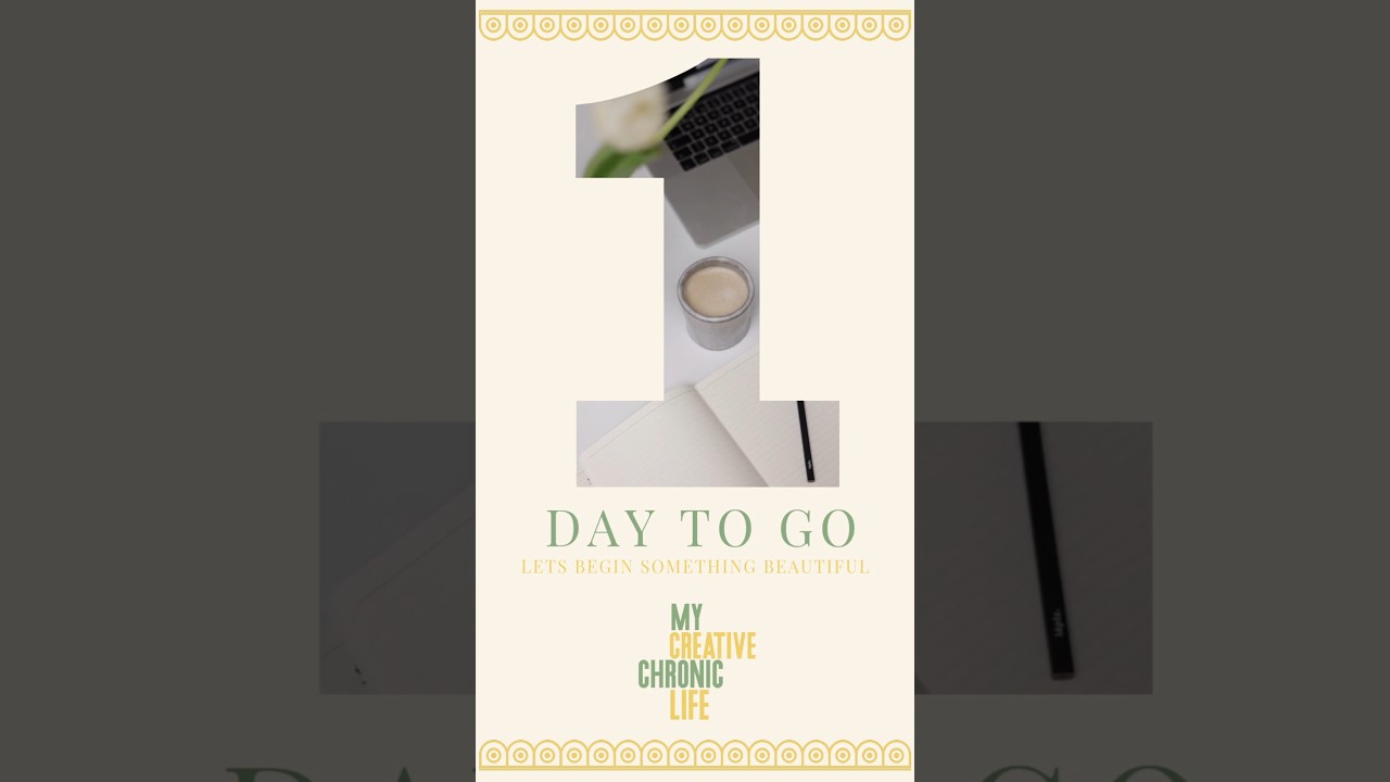 It's getting real. Just ONE DAY left until I share something I have been working on.