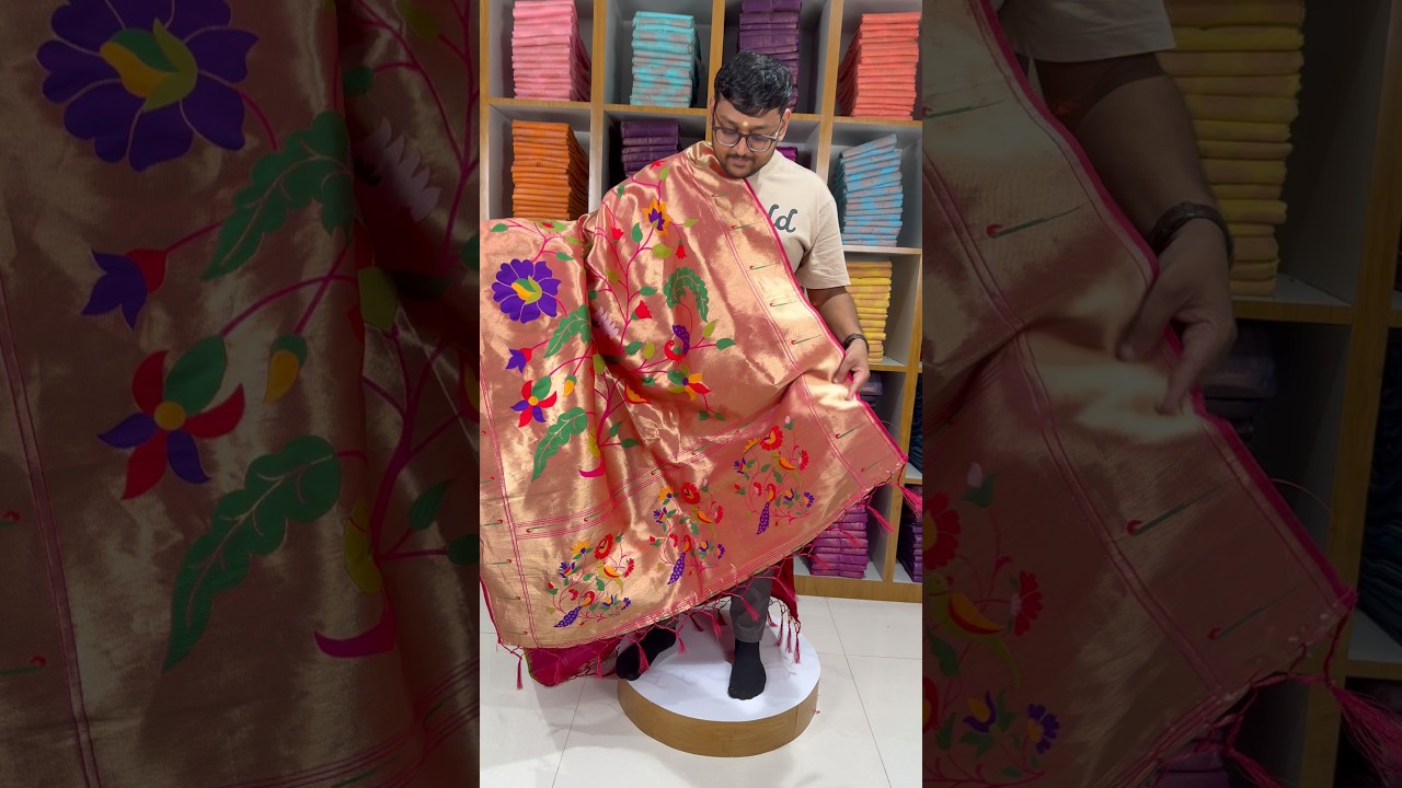Pure Paithani Pallu All-over Zari Weaving Dupatta