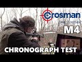 Crosman M4 Chronograph Test