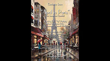 April in Paris (for Saxophone Quartet)