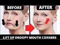 Antiaging face exercise to lift lips corners jowls saggy skin  fix lips corners full collection