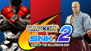 RYU Vs GEESE CvS2 DRAMATIC MATCH CAPCOM VS SNK 2 THE KING OF FIGHTERS STREET FIGHTER FATAL FURY KO