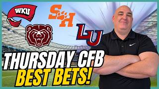 Thursday CFB Action: Sam Houston vs Liberty | Missouri State vs WKU Best Bets | CFB Week 6