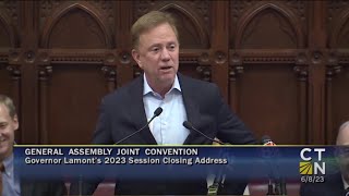 Closing remarks of the 2023 Regular Session of the Connecticut General Assembly