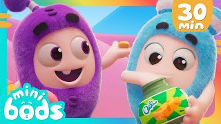 Hoạt động Mở Hũ Snack! | Minibods - Tiếng Việt | Phim Hoạt Hình Vui Nhộn Cho Trẻ Em | Baby Oddbods