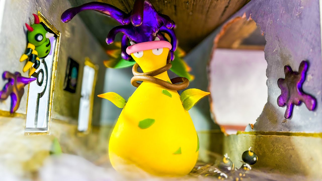 メガウツボットのフィギュアを粘土で作る| Pokémon LEGENDS Z-A | 【ポケモン】