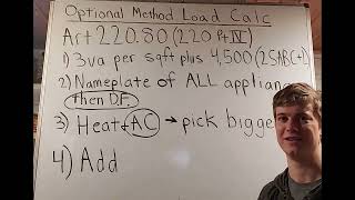 Optional Method Load Calculation Pt 1.5