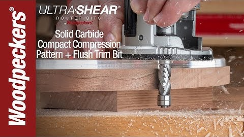 Ultra Shear Compact Compression Pattern & Flush Trim Bits