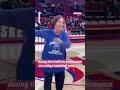 Senior citizens rock the dance floor during basketball halftime show