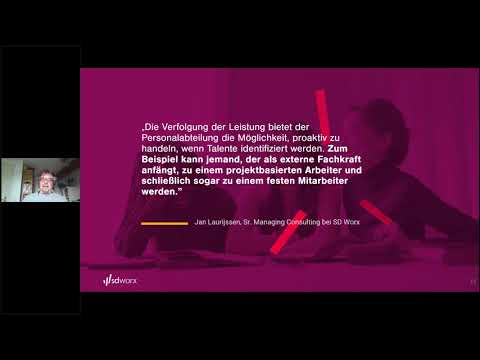 Talent Management jenseits der Covid-19-Pandemie | SD Worx auf der Online Fokus Konferenz HR