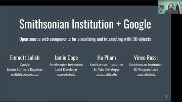 Smithsonian + Google - Open source web components for visualizing and interacting with 3D objects
