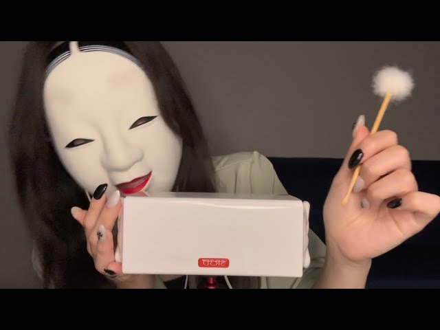 【ASMR】竹耳かきでひたすらカリカリ耳かきするからね！！とりあえず寝な🤗SR3D✨
