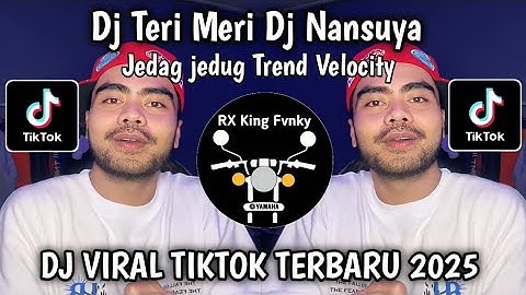 DJ TERI MERI JEDAG JEDUG DJ NANSUYA TREND VELOCITY VIRAL TIKTOK TERBARU 2025 YANG KALIAN CARI 