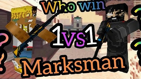 Vs Marksman - Pixel Strike 3D - Gameplay