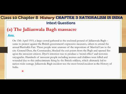 Q.3. Write a newspaper report on (a) The Jallianwala Bagh massacre(b) The Simon Commission