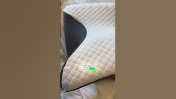 Revolutionize your sleep with this viral memory foam contour pillow!
