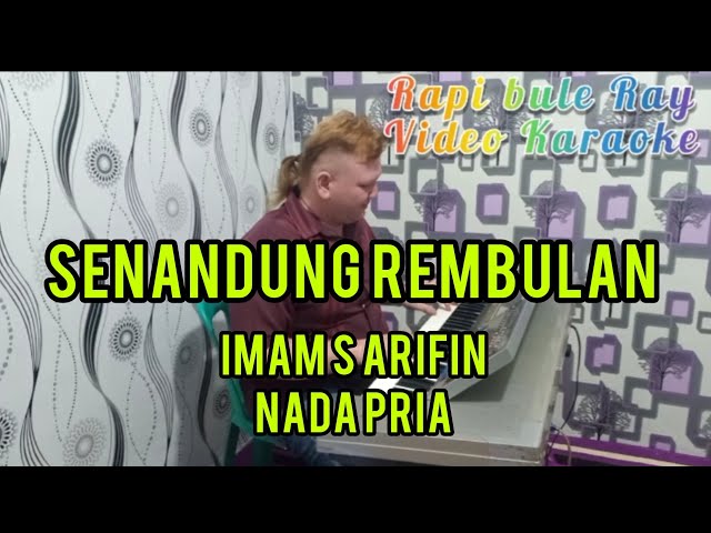 SENANDUNG REMBULAN - Imam S Arifin | Karaoke | Nada Pria | Lirik class=
