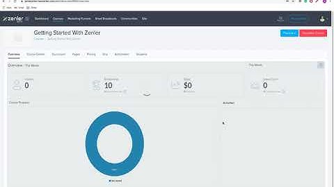 Add Custom Certificate for New Zenler course