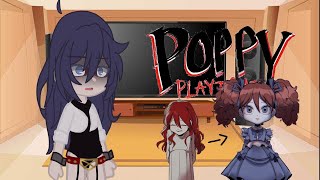 pro hero react to poppy playtime backstory | huggy waggy + poppy | part 1 | 1k sub special |