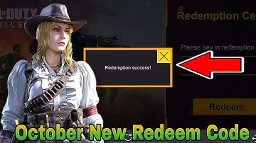 *NEW * 1 Redemption Codes In Call Of Duty Mobile October 2023 | New Redeem Code In CODM October 2023