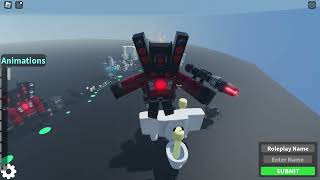 Cameraman in action with skibidi toilet - Roblox Game #skibiditoilet #roblox #cameraman #tvman