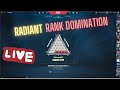 Test Stream!!  Valorant Radiant Rank dominations...