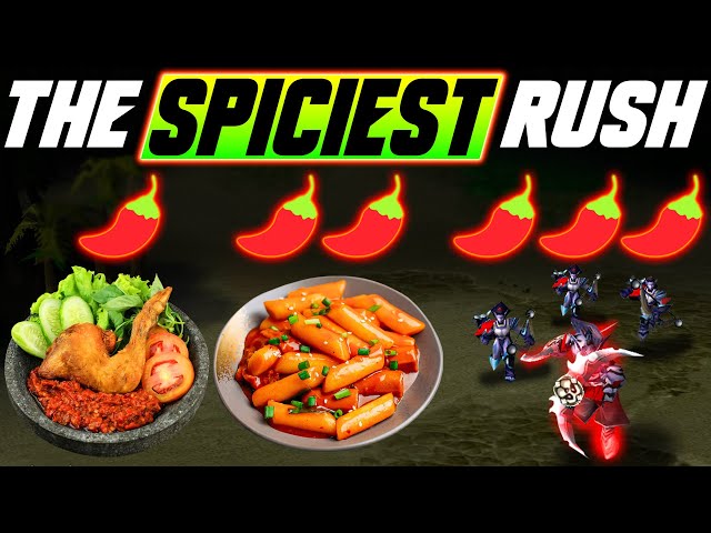 What's spicier? Indonesian or Korean food, or this Elf's Demon Hunter rush? - WC3 - Grubby