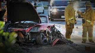 Video thumbnail of "Paul Walker Dead: Actor and Pro Racer, Roger Rodas, Killed in Fiery Crash"