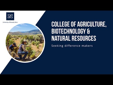 Why choose agriculture,
