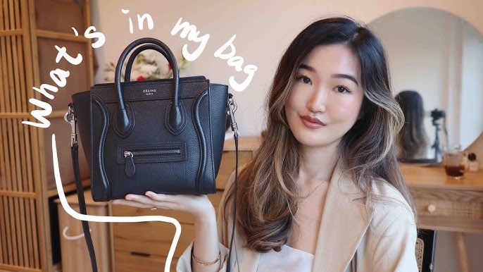 Celine Nano Luggage Review  What's In My Bag - Cat's Daily Living