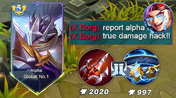 WHEN GLOBAL ALPHA ABUSE TOO MUCH MULTIPLE TRUE DAMAGE BUILD!! (must try)