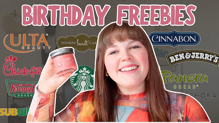 Birthday Freebies Guide 2025 🎉