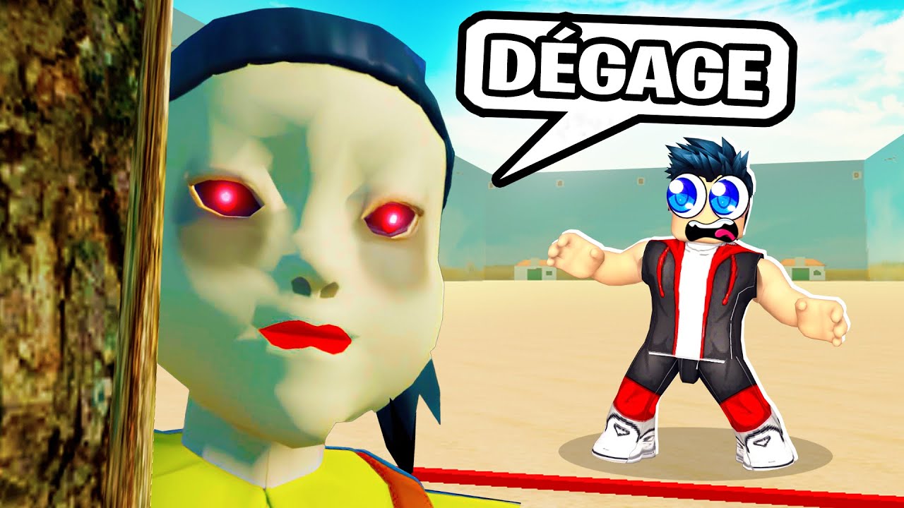 JE VAIS TRAVAILLER AU SQUID GAME *pire travail* (Roblox Squid Game 2 - Jour 1)
