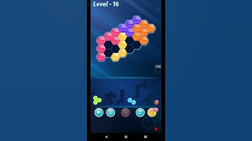 BLOCK HEXA PUZZLE LEVEL 16 ANSWERS EXPERT LEVEL PACK