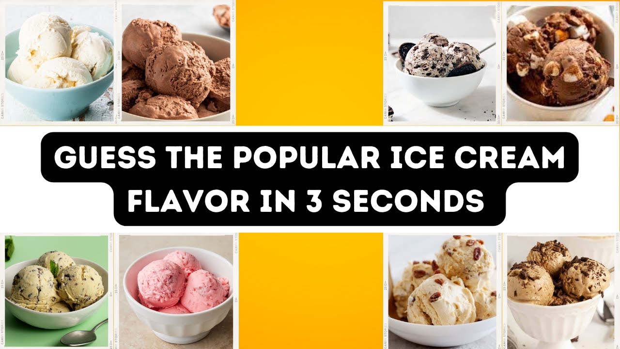"Guess the Popular Ice Cream Flavor Challenge!" YouTube