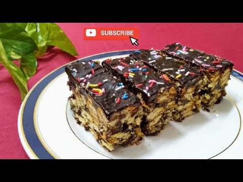 Batik Cake/Kek Batik/Easy Cake Recipe - YouTube Batik Cake/Kek Batik/Easy Cake Recipe - YouTube