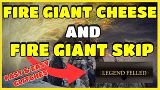 ELDEN RING | 2 FIRE GIANT GLITCHES | FIRE GIANT CHEESE AND FIRE GIANT SKIP | EASY TO DO screenshot 4