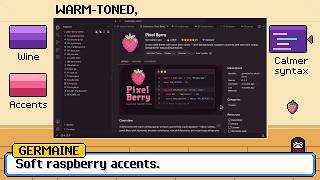 Pixel Berry: A Cozy Dark VS Code Theme for Long Coding Sessions