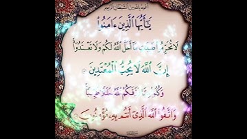 سورة المائدة الآية ( 87 )