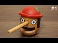 鉛筆が鼻になるピノキオ鉛筆削り。Honest Boy Pencil Sharpener. stationery collection