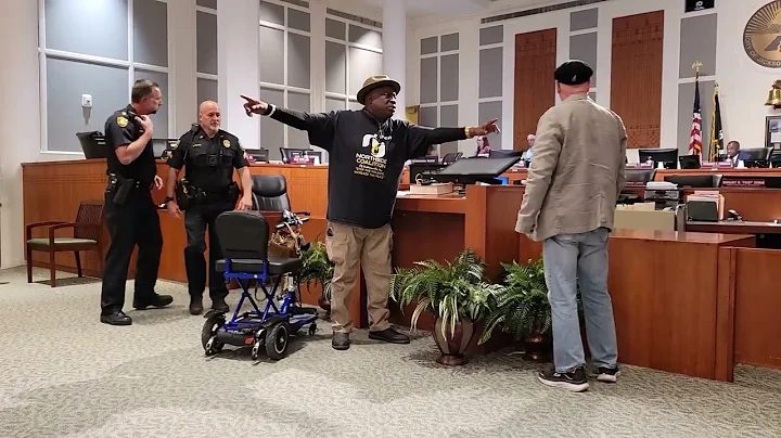 Watch: Community activist Ben Frazier arrest at Ja...