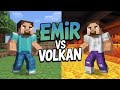 MİNECRAFT: DOSTLARIN SAVAŞI ⚔️ | Emir ve Volkan'ın Sonu mu? BNY