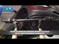 How to Replace Front Right CV Axle 2013-2018 Hyundai Santa Fe